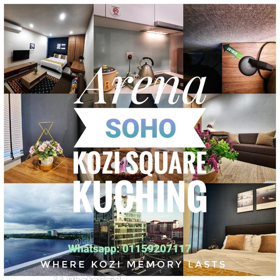 Arena Soho At Kozi Square Kuching Apartment Exterior foto