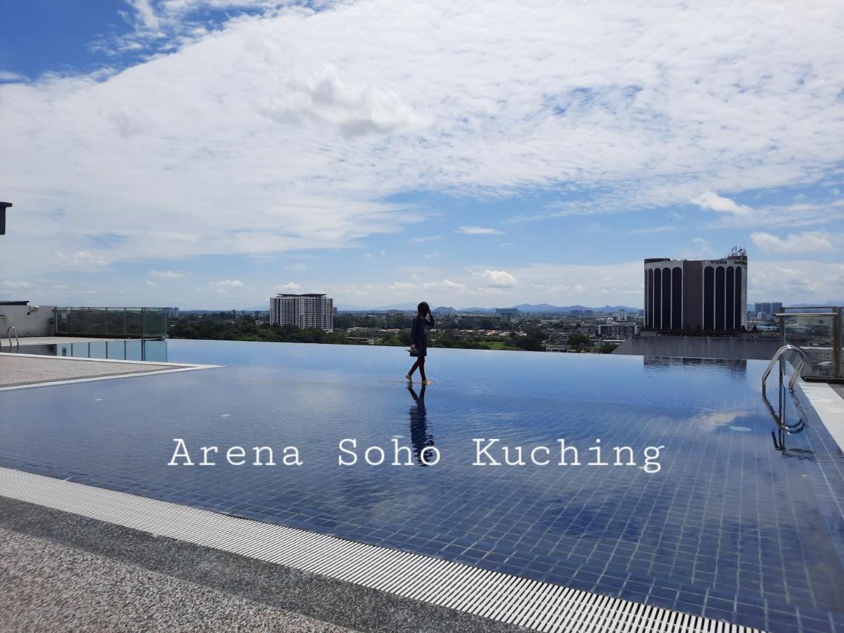 Arena Soho At Kozi Square Kuching Apartment Exterior foto